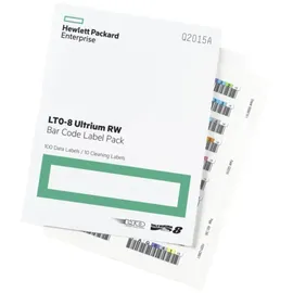 HP HPE LTO-8 Ultrium RW Bar Code Label Pack
