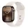 Apple Watch Series 10 GPS + Cellular 42 mm Titangehäuse gold Sportarmband polarstern S/M
