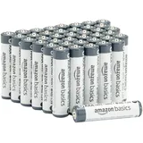Amazon Basics AAA-Alkali-Batterien, 1,5 V, 5 Jahre lagerfähig, 40 Stück