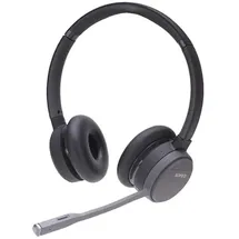 Agfeo Infinity Casque Sans fil Arceau Bureau/Centre d'appels Bluetooth Noir
