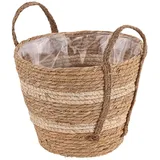 DEMA Pflanzkorb Seasons 30 x 30 cm Braun