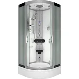 AcquaVapore Dampfdusche Duschtempel Sauna Dusche Duschkabine D46-50M2 90x90