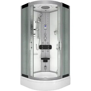 AcquaVapore Dampfdusche Duschtempel Sauna Dusche Duschkabine D46-50M2 90x90