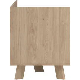 Home Affaire Ikast TV-Möbel Lowboard 181,9 cm Weiß Holzwerkstoff