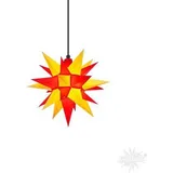 Original Herrnhuter Stern Aussen, 40cm, Gelb/ Rot, Weihnachtsstern, Adventsstern, Neu - 40 cm - Gelb / Rot