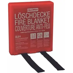 GLORIA Feuerlöschdecke Glasfasergewebe