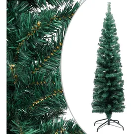 vidaXL Künstlicher Weihnachtsbaum Schlank Grün 120 cm