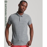 Superdry Poloshirt »CLASSIC PIQUE POLO«, Gr. S, Rich Charcoal marl) , 15690066-S