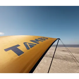 tambu »Chada« Sonnensegel, multifunktional blau|orange sans taille