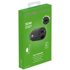 CELLY DC Mini USB-C 30W BK