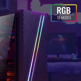 AeroCool Streak Schwarz