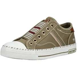 Mustang Damen Slip-On Sneaker Grün 37