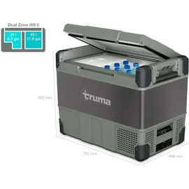 Truma C69 DZ DualZone Kompressor Kühlbox 69 l
