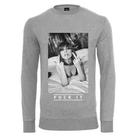 Mister Tee Fuck It 2.0 Langarm-T-Shirt Grey M