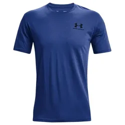 Under Armour M Sportstyle LC SS bruise full heather ruby brown S