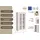 OTTO home Vitrine Anna 97 x 46 x 188 cm Weiß