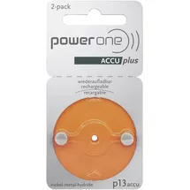 PowerOne Hörgeräteakku ZA 13 28 mAh 2 St.