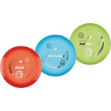Sunflex Wurfscheibe »Disc Golf Pro Set«, (Set), 83801211-0 orange