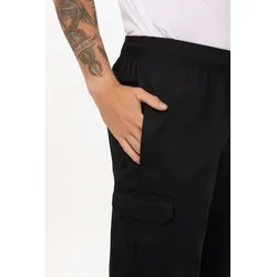 Chef Works® CARGO CHEF PANTS Artikel PC001 Schwarz Größe XL