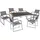 Garden Pleasure Averna Set 7-tlg. Grau