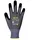 ASATEX Feinstrickhandschuh HIT099 schwarz/grau, Gr.9