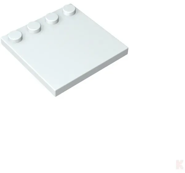 Klemos Fliese 4x4 mit Noppen – individuell bedruckte Klemmbaustein-Fliese