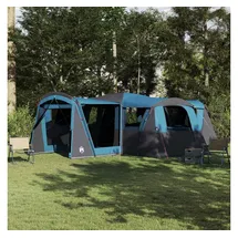 vidaXL Familienzelt 20 Personen Blau/Grau