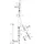 Hansgrohe Starck Organic 2-Griff Waschtischarmatur Brushed Bronze