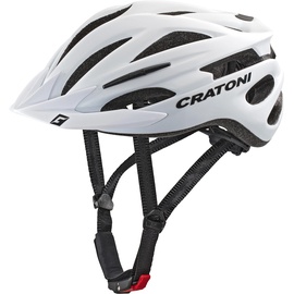 Cratoni Pacer 54-58 cm white matt