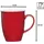 Ritzenhoff & Breker Doppio Kaffeetasse 0,32 l Rot 4 St.