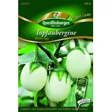 Quedlinburger Saatgut Topf-Aubergine, White Egg Quedlinburger Saatgut Samen 290201