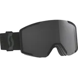 Scott Shield + Extra Lens Skibrille (Größe One Size, schwarz)