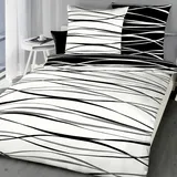 Kaeppel Mako-Satin Bettwäsche Motion 584/610 135x200 cm / 80x80 cm