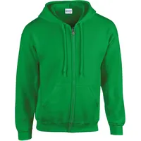 Gildan Heavy Blend Kapuzensweatjacke Herren Irish Green S