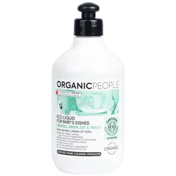 Organic People Organic Green Tea y Peach Eco Liquid For Baby's Dishes 200ml 0,2 l