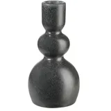 Asa Selection Kerzenhalter Como Steingut Schwarz