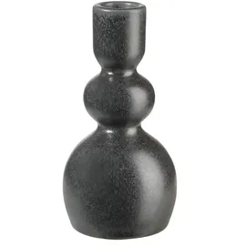 Asa Selection Kerzenhalter Como Steingut Schwarz