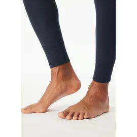 SCHIESSER Lange Unterhose "Casual Warming", Herren, Gr. 7, 804, nachtblau, Single Jersey, Obermaterial: 35% Viskose, 30% Baumwolle, 25% Polyacryl, 10% Elasthan, bequem, Unterhosen Lange Unterhose, wärmend, ultra bequem