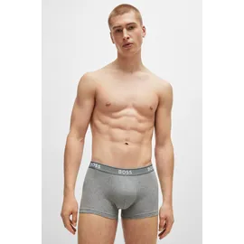 Boss Power Boxershorts 3 Einheiten Open Grey L