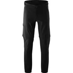 GONSO Herren Sporthose Degno He-Zipp-Off-Hose, black, XL