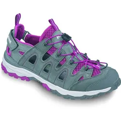 MEINDL Damen Trekkingsandale Lipari Lady - Comfort, grau/brombeer, 37