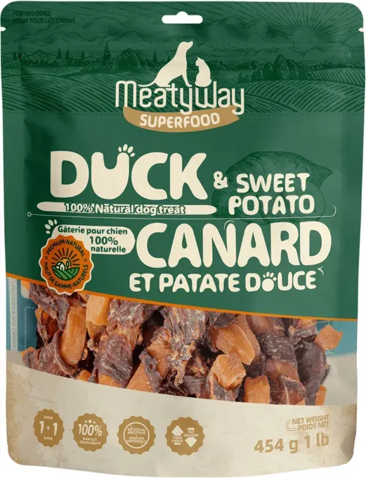MeatyWay Ente und Süßkartoffel 454 g