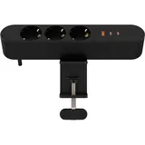 MicroConnect Steckdosenleiste 1,80 m Mehrfarbig 3 St.