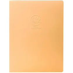 Clairefontaine 10x Skizzenheft Crok'Book 17x22cm Hochformat 20 Blatt weiß 160g - Zufällige Farbsortierung 60338C
