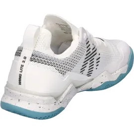 Kempa Hallen-Sport-Schuhe Wing Lite 3.0 W Größe 9 in weiß/aqua/schwarz weiß/aqua/schwarz