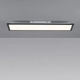 just light. Flat 1 rechteckig schwarz Aluminium