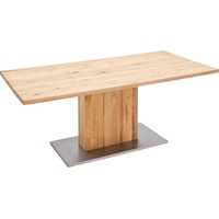 MCA Furniture Esstisch »Greta«, Esstisch mit Baumkante, gerader Kante