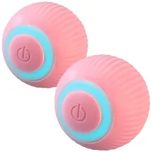 Sweetypet Katzen-Rollball 2er-Set pink