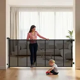 Vevor Treppenschutzgitter 305 cm x 98 cm Schwarz