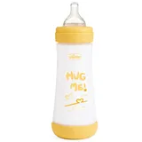 Chicco Flasche Perfect 5, Antikolik Flasche 300 ml, Ablaufschnell, Baby 4m+, Silikon Schnuller, Bifunktionelle Stillflasche 300 ml mit Intui-Flow-System